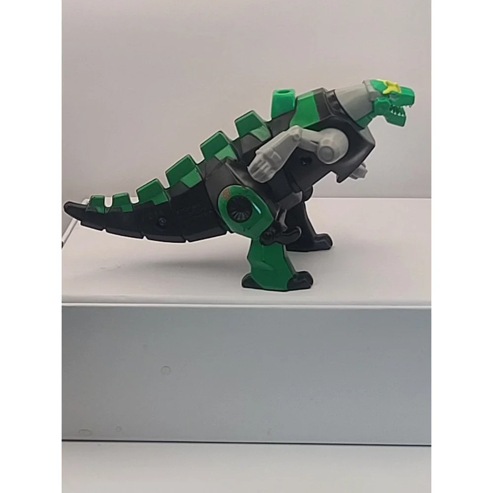 2016 Hasbro Transformers Grimlock McDonald's Happy Meal Toy Green Black Dinosaur